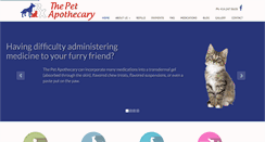 Desktop Screenshot of petapothecary.com